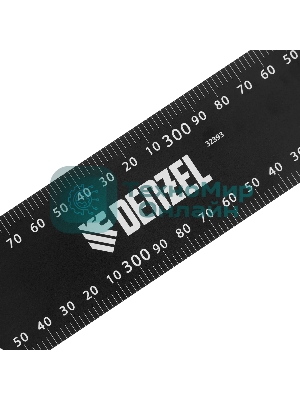 Угольник Denzel 400 х 600 мм, алюминиевый, лазерная гравировка