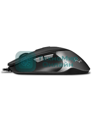 Мышь проводная SVEN RX-G970 черный, 4000 dpi, USB, кнопки - 7
