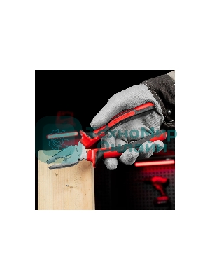 Плоскогубцы Matrix NICKEL 200 мм, никелированные, двухкомпонентные рукоятки