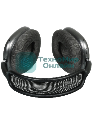 Беспроводные/проводные наушники Borofone BO35 серый космос, накладные, Bluetooth + проводной