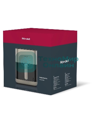 Аэрогриль Rondell RDE-AF555 шампань, 1800 Вт, 6 л, сенсор, 11 программ