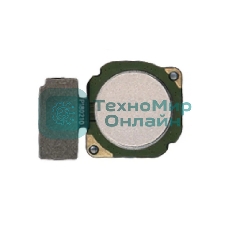 Кнопка HOME в сборе с механизмом и шлейфом для Huawei Honor 7X, золотая