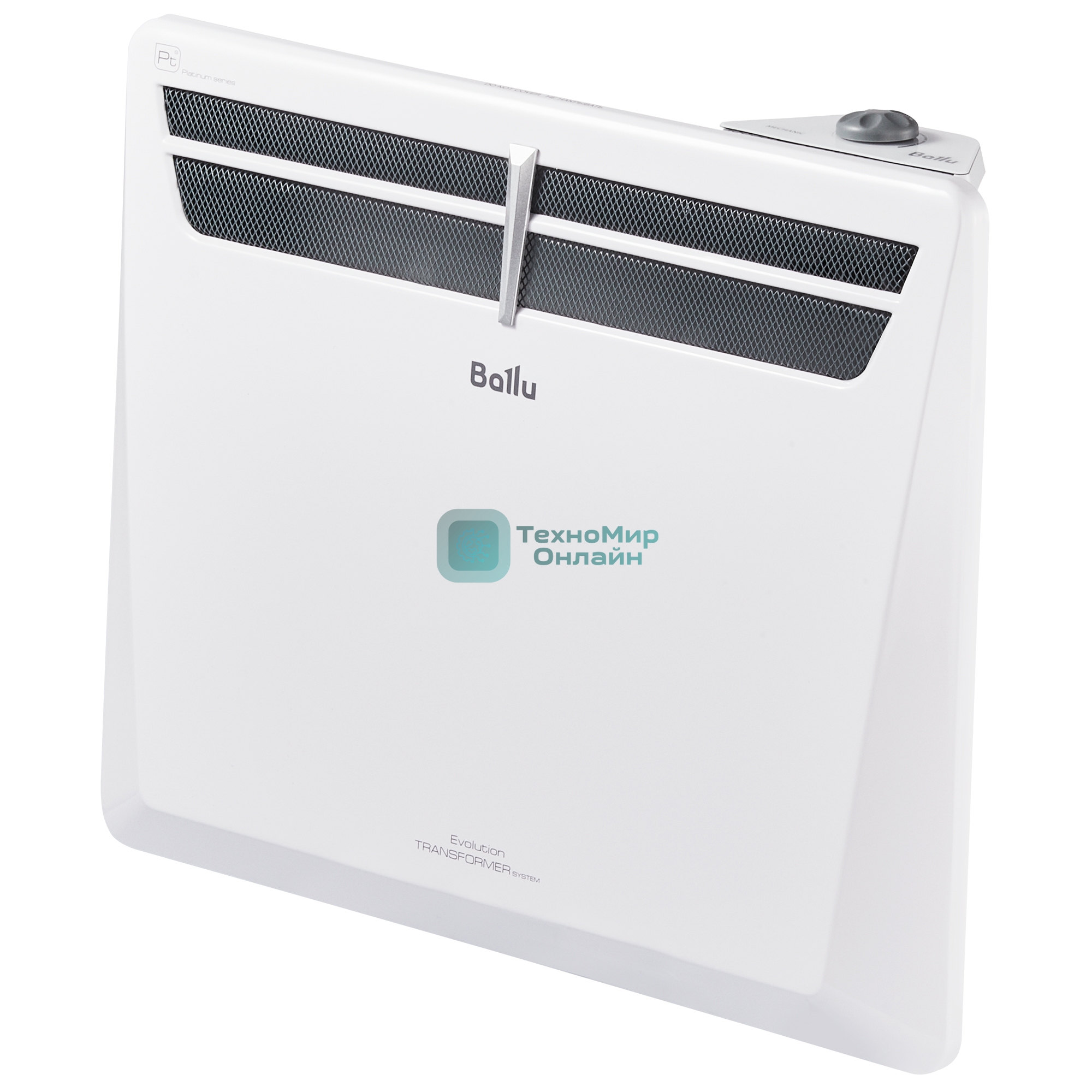 Отопительный модуль конвектора Ballu Evolution Transformer BEC/EVU-500 белый, 500 Вт, 8 м2 (для работы конвектора требуется блок управления)