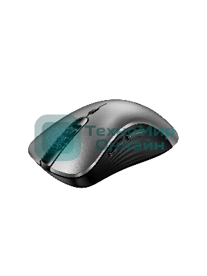 Мышь беспроводная Genius Ergo 8100S AI серебристо-серый, 1600 dpi, радиоканал, USB, кнопки - 6