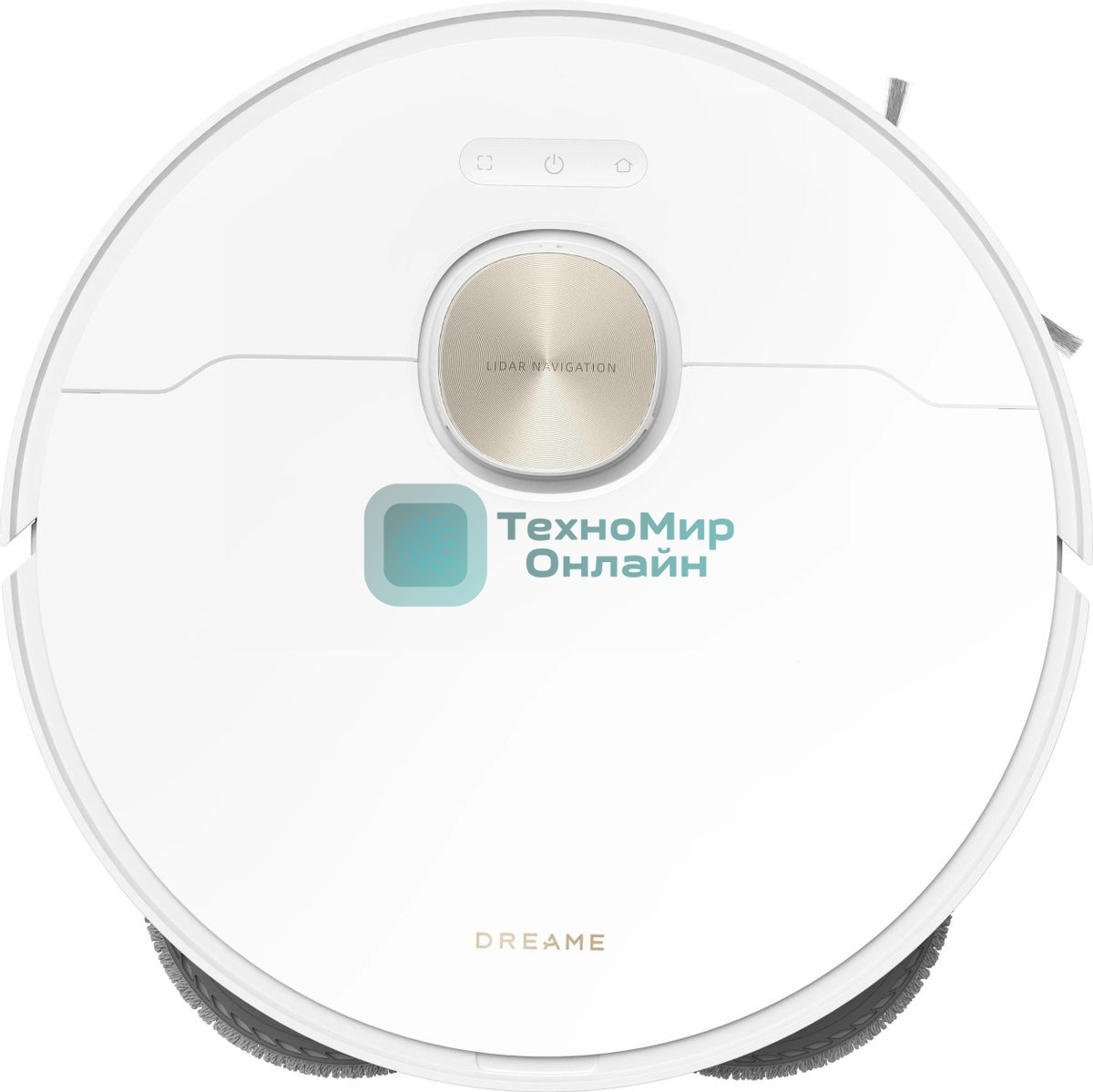 Робот-пылесос DREAME X40 Ultra Complete, 200Вт, белый/золотистый