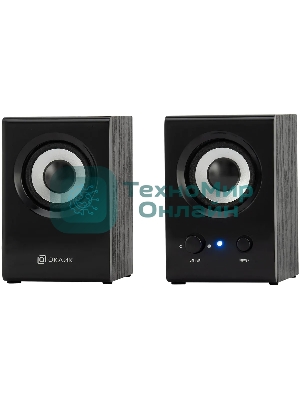 Акустическая система Oklick OK-160 2.0 черный 6Вт