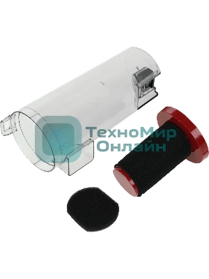 Пылесос вертикальный Deerma DX700 Pro черный, питание от сети, 210 Вт, уборка сухая, пылесборник 0.8 л