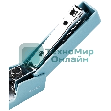 Степлер Deli NS084-BL Nusign 24/6 26/6 (20 листов) синий, 100 скоб, коробка