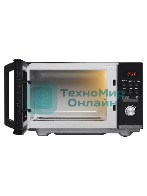Микроволновая печь BBK 25MWS-954T/B черный, 25 л, 900 Вт, переключатели - кнопки, поворотный механизм