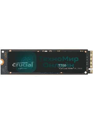 Накопитель SSD Crucial T700 2Tb CT2000T700SSD3, M.2, PCI-E 5.0 x4, TLC 3D NAND R/W - 12400/11800Mb/s