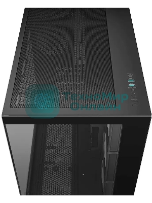 Компьютерный корпус Deepcool CG530 4F черный без БП ATX 2x120мм 2x140мм 2xUSB 2.0 1xUSB 3.0 audio bott PSU