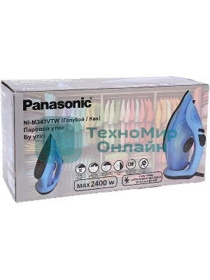 Утюг Panasonic NI-M343VTW 2400 Вт синий