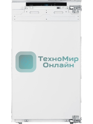 Встраиваемый холодильник Korting KSI 1221, белый однокамерный 173л, морозилка отсутствует, капельное