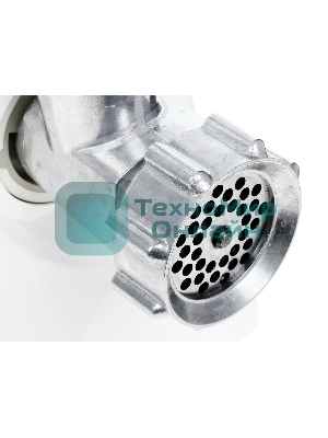 Мясорубка электрическая Ротор Альфа ЭМШ 35/250-2 белый, 1500 Вт, 0.6 кг/мин, защита от перегрузки, насадки - 4