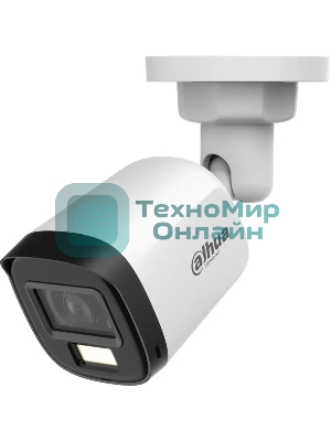 Камера видеонаблюдения аналоговая Dahua DH-HAC-B1A21P-U-IL-0280B 2.8-2.8мм цв.