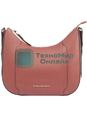 Сумка женская Piquadro Circle BD6657W92/ARTM коралловая/кофейная натур.кожа
