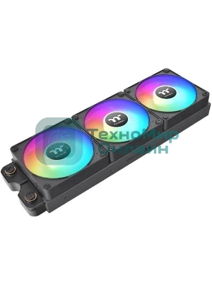 Вентилятор для корпуса Thermaltake CT140 EX Sync ARGB 140х140x25 черный 4-pin 30.7дБ (упак.:3шт) (CL-F182-PL14SW-A) Ret