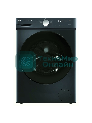 Стиральная машина Centek CT-1923 черный, загрузка фронтальная 7 кг, 1200 об/мин., класс: А+++