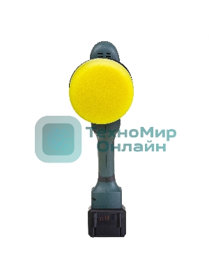 Профессиональная бесщеточная полировальная машина аккумуляторная KLPRO KLPS18B-80 (18В, Li-ion-2шт, 8.0А·ч, 125мм, М14, 2000-4800 об/мин З/У,сумка)