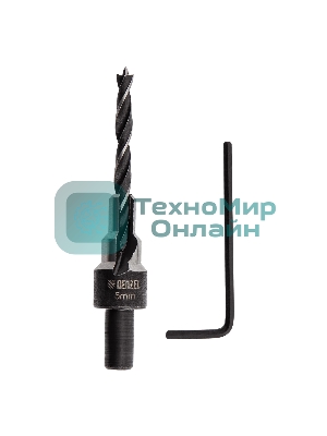 Сверло-зенкер под конфирмат Denzel 5 мм