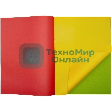 Бумага цветная Silwerhof двустор. 16л. 8цв. A4 CREATE 50г/м2 скрепка