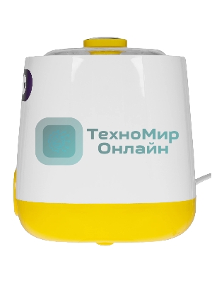 Йогуртница Kitfort КТ-6407 20Вт 1б. 1000 мл упр.:электрон. желтый/белый