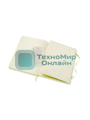 Блокнот Moleskine CLASSIC QP090C2 XLarge 190х250мм, 192 страниц, линейка, твердая обложка, лайм