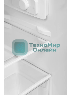 Холодильник Hyundai CO15051A серебристый однокамерный 101/14л морозилка сверху