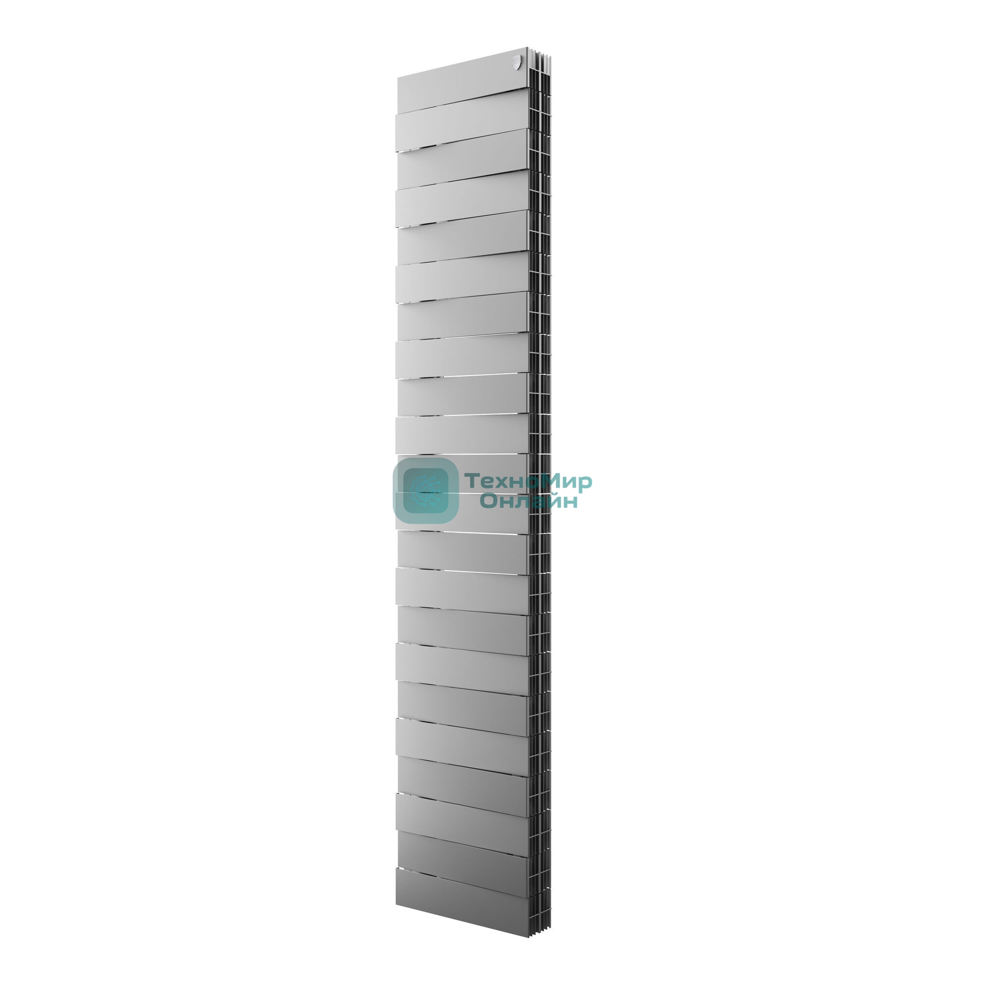 Радиатор Royal Thermo PianoForte Tower 300/Silver Satin - 22 секц.