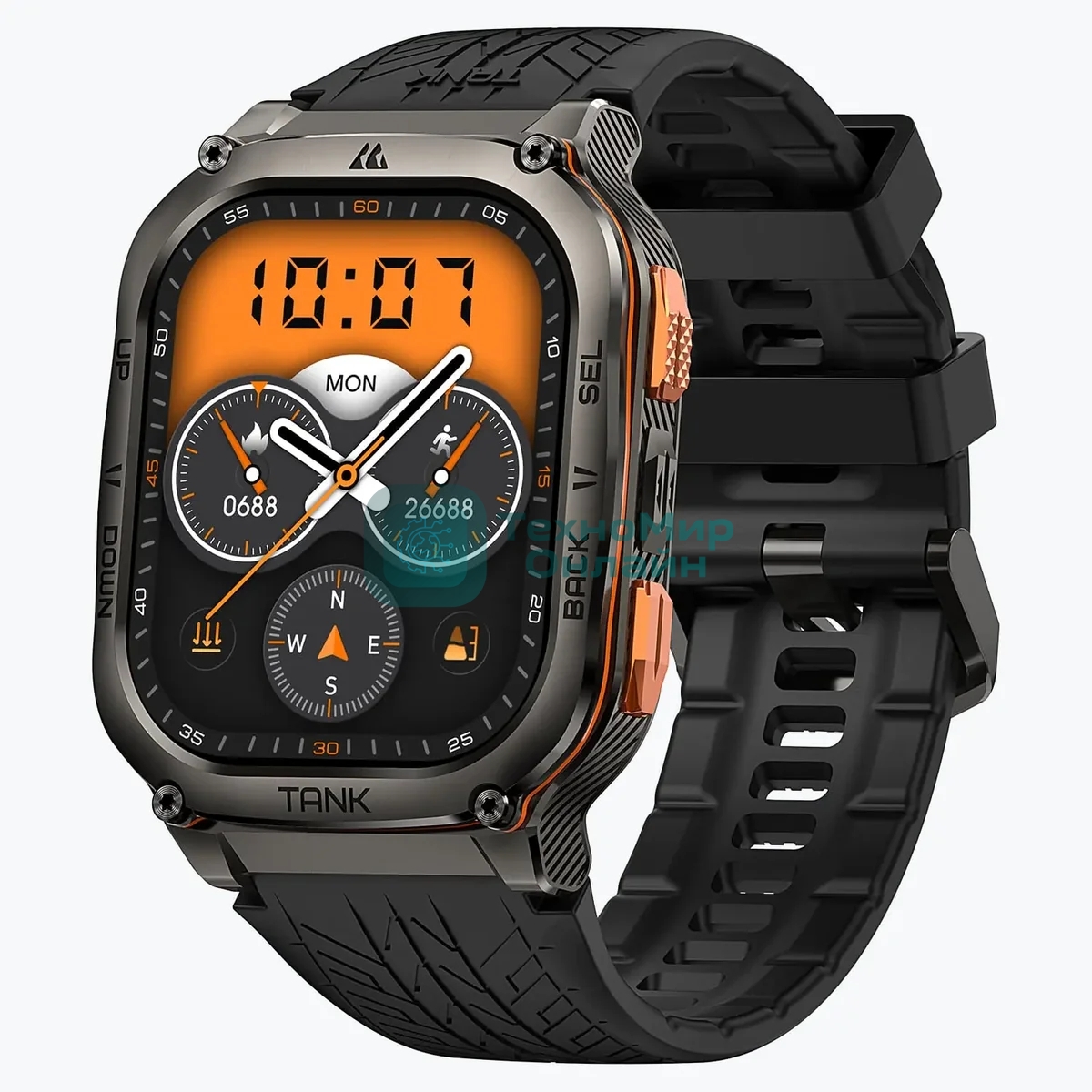 Смарт-часы Kospet Tank M3 Ultra черный