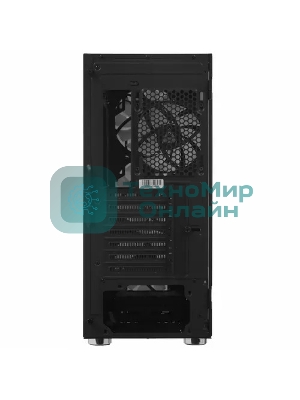 Компьютерный корпус Montech X3 GLASS, без БП, ATX 6x120мм 2xUSB 3.0 1xUSB3.1 audio bott PSU, черный