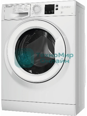 Стиральная машина Hotpoint NUS 5015 H RU белый, загр. фронтальная макс.: 5 кг 1000 об/мин класс: А