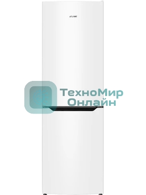 Холодильник Atlant ХМ 6619-109 белый двухкамерный 182/119л морозилка снизу