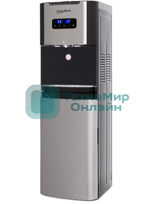 Кулер для воды Aqua Work QRB-72LDS, нижняя загрузка, нагрев 95 °С, охлаждение 15 °С, черный