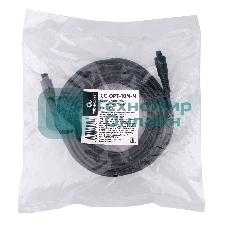 Кабель оптический Cablexpert CC-OPT-10M-N, Toslink 2xODT M/M, 10м, черный, пакет