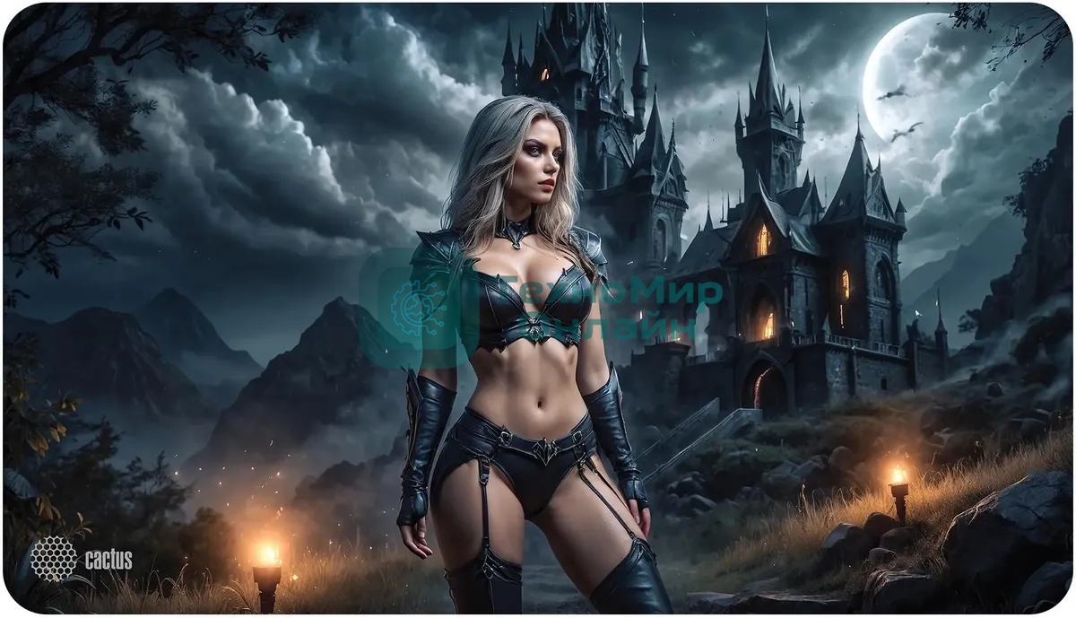 Коврик для мыши Cactus Erotic girl 700x400x3мм