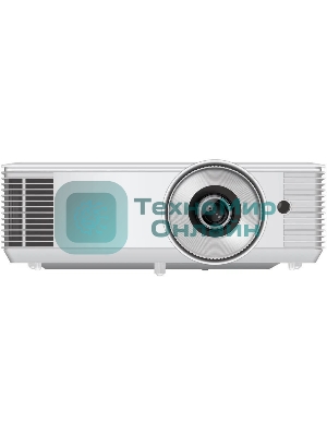 Проектор Exell EXD201W. Технология DLP, 3800 ANSI, WXGA (1280x800), 30 000:1. Проекционное отношение 1.54-1.72. Белый.