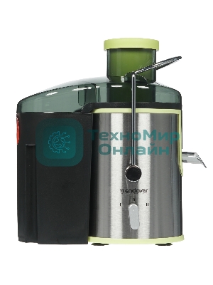 Соковыжималка Endever Sigma 75 серебристый, центробежная, 400 Вт, 450 мл, электронное