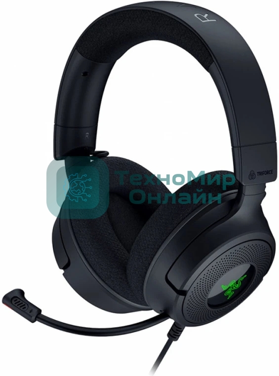 Гарнитура Razer Kraken V4 X чёрный, проводная, подсветка