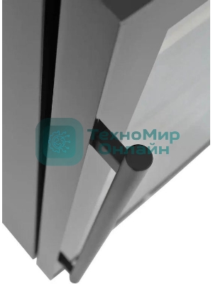 Винный шкаф ZÜGEL ZCWF521DB черный, 127 л, 2 отсека, 52 бут., класс A+