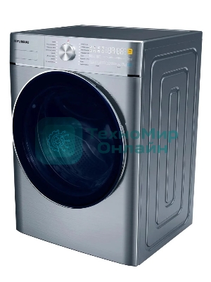 Стиральная машина Hyundai WMD9413 серебристый, загр. фронтальная макс.: 10 кг 1400 об/мин класс: В