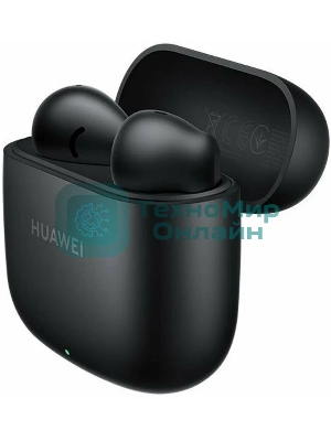 Наушники TWS Huawei FreeBuds SE 2 черный, вкладыши, Bluetooth, быстрая зарядка, до 9 ч