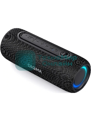 Колонка портативная Digma D-PS1524 черный 20W 2.0 BT 10м 2000mAh