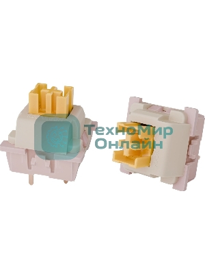 Переключатели Redragon Bullet QL бежевый/персиковый,24 шт.