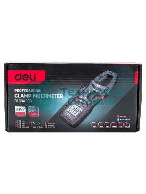 Токоизмерительные клещи цифровые Deli DL334203