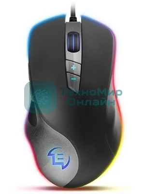 Мышь проводная SVEN RX-G970 черный, 4000 dpi, USB, кнопки - 7