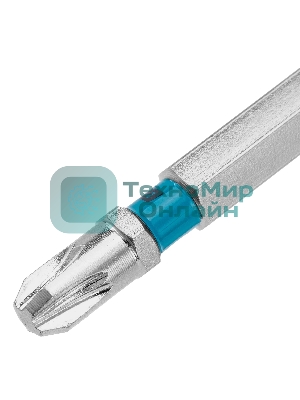 Бита Gross PZ3х50 мм, сталь S2, шестигр., 10 шт.