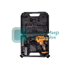 Дрель-шуруповерт Вихрь ДА-20Л-2К, 20 В, 2 Ач, 50 Нм, щеточный