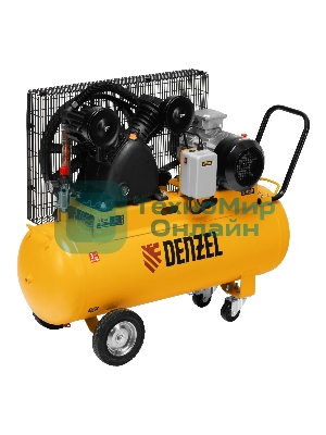 Компрессор воздушный Denzel рем. привод BCV 4000-T/100, 4,0 кВт, 100 л, 690 л/мин
