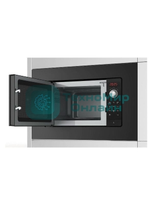 Встраиваемая микроволновая печь Bosch, Serie 2, черный